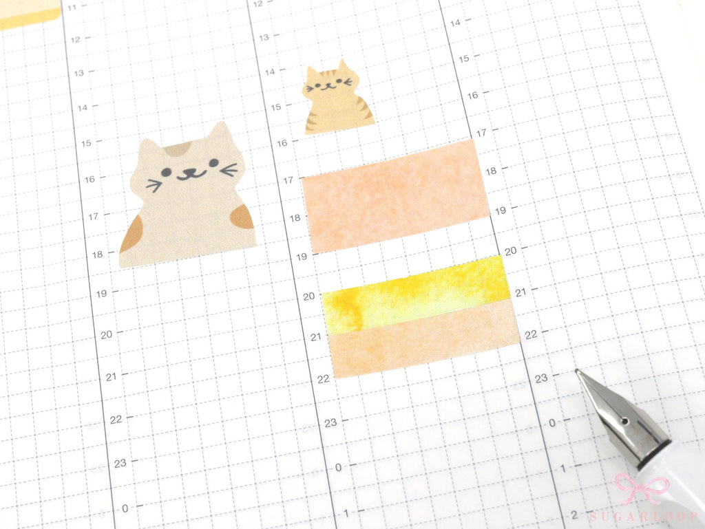 Appointment Hourly Time Block Boxes Labels Planner Stickers for Hobonichi Cousin