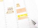 Appointment Hourly Time Block Boxes Labels Planner Stickers for Hobonichi Cousin