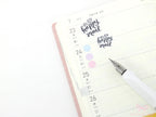 Happy Mail Bujo Planner Stickers: Ink Wash