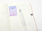 Weekly Watercolor Water Hydration Habit Tracker Stickers for Planners and Journals