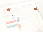 Hydration Tracker Stickers for Planners & Bullet Journals: 1in (25mm) or 0.75in (19 mm)