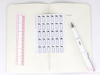 Gym Water Bottle Bujo Planner Stickers Hydrate Tracker