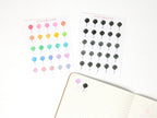 Balloon Birthday Celebration Bujo Journal Planner Stickers: Rainbow or Neutral