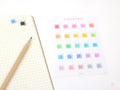 TV Streaming Watch Icon Bujo Planner Stickers: Rainbow or Neutral
