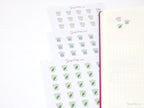 Trash Can Garbage Rubbish Bin Icon Planner Bujo Journal Stickers: Watercolor Style