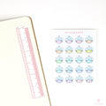 Dog Cat Pet Icons - Bath Grooming Planner & Bujo Journal Stickers