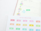 Pay Day Dollar Bill  Icon Planner & Journal Stickers: Rainbow or Neutral