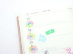Pay Day Dollar Bill  Icon Planner & Journal Stickers: Rainbow or Neutral