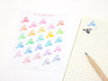Vacuum Cleaner Cleaning Icon Bujo Planner Stickers - Rainbow or Neutral
