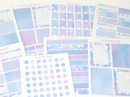 Color Palette Deco Stickers for Journals & Planners: Hydrangea