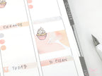 Color Palette Deco Stickers for Journals & Planners: Sugarberry
