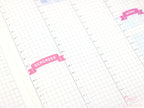 Remember Planner and Journal Sticker Header Labels