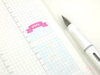 Work Planner and Journal Stickers: Headers  Labels