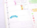 Work Planner and Journal Stickers: Headers  Labels