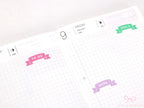 To Do Header Title Planner and Journal Sticker Labels