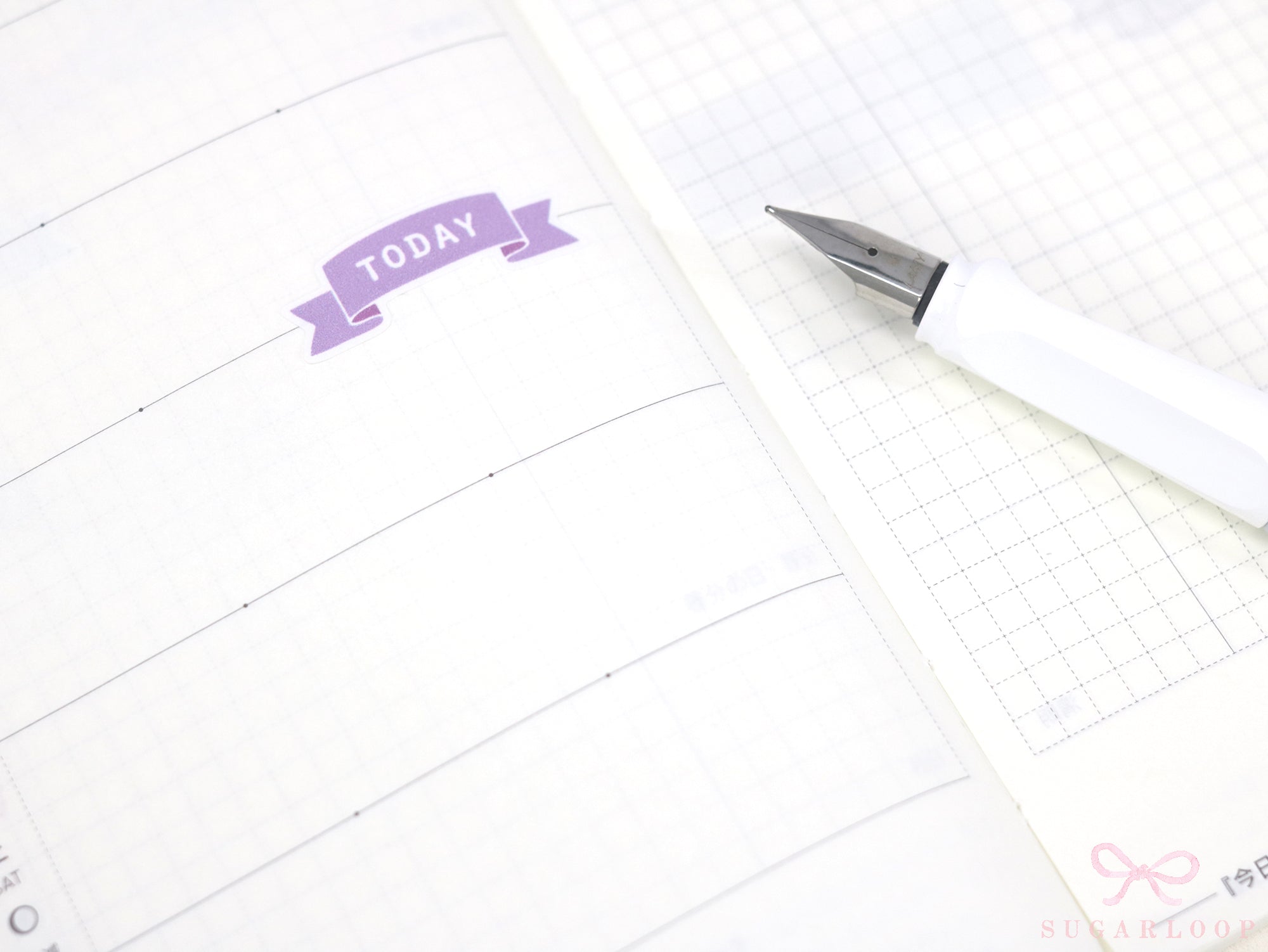 Goals Planner and Journal Stickers: Headers  Labels