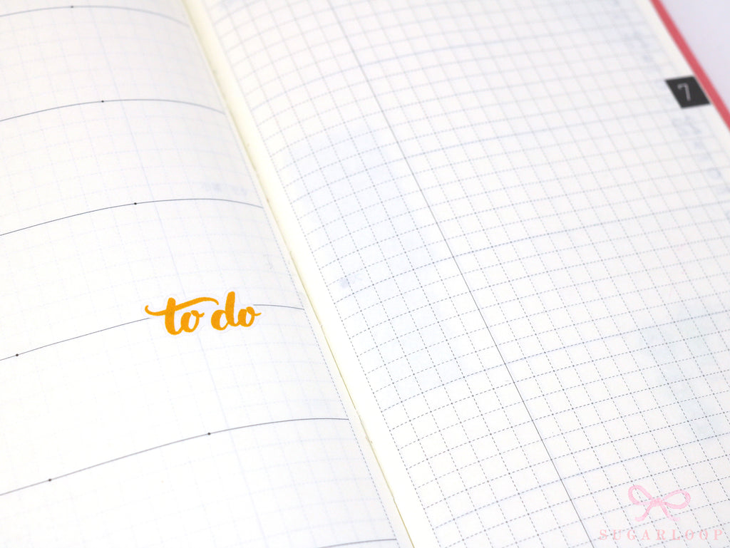 Hand Lettered To Do Planner and Journal Stickers: Header Title Labels
