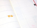 Hand Lettered To Do Planner and Journal Stickers: Header Title Labels