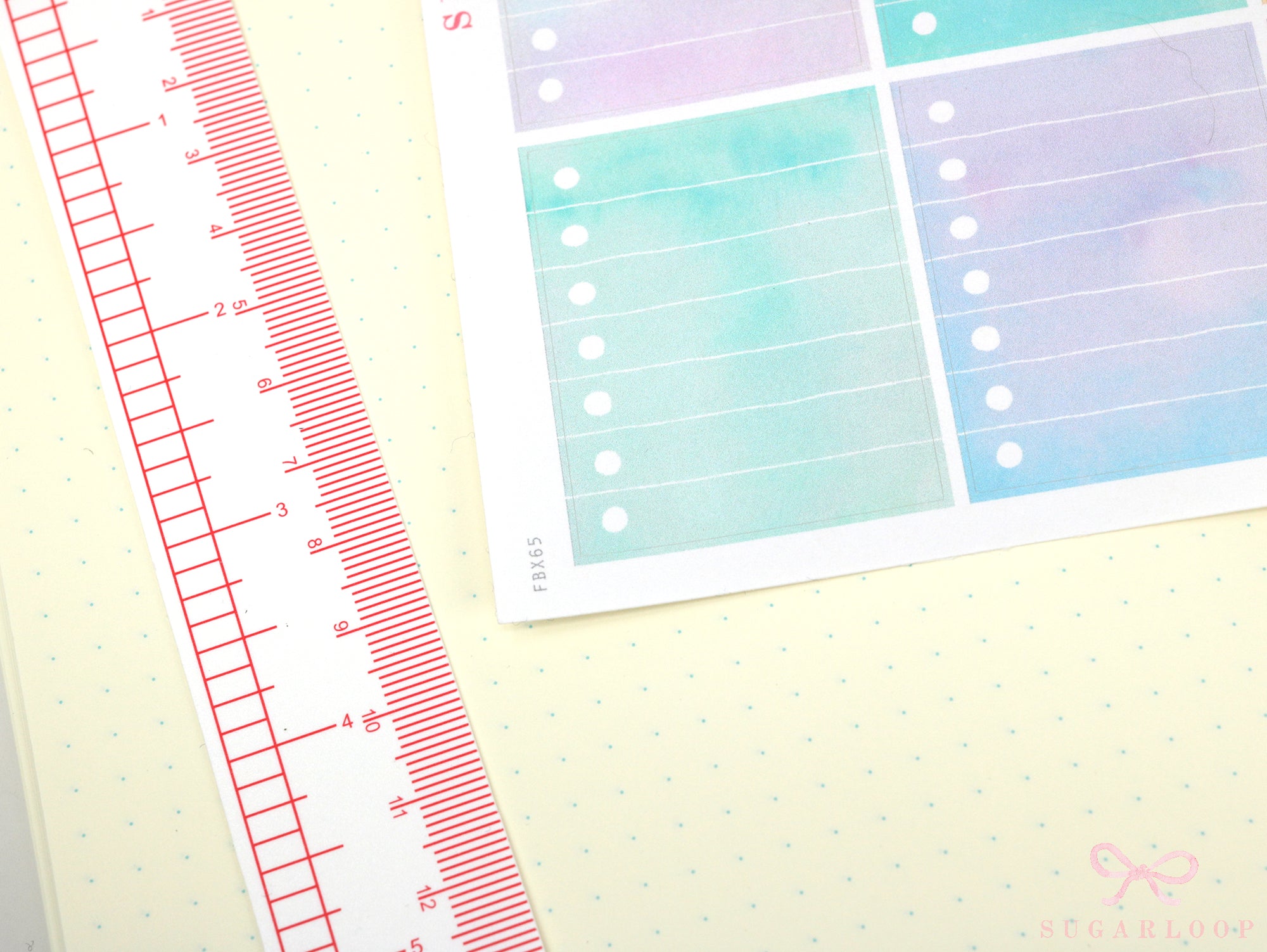 Watercolor Checklist Planner and Journal Stickers: Color Code  Checklists  Bullet Points  Tasks  Lists