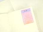 Watercolor Checklist Planner and Journal Stickers: Color Code  Checklists  Bullet Points  Tasks  Lists
