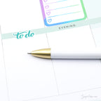 Hand Lettered To Do Planner and Journal Stickers: Header Title Labels
