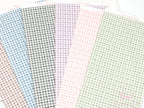 Washi Paper Printed Pattern Sheet for Planners and Journals: Houndstooth