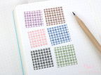 Washi Paper Printed Pattern Sheet for Planners and Journals: Houndstooth