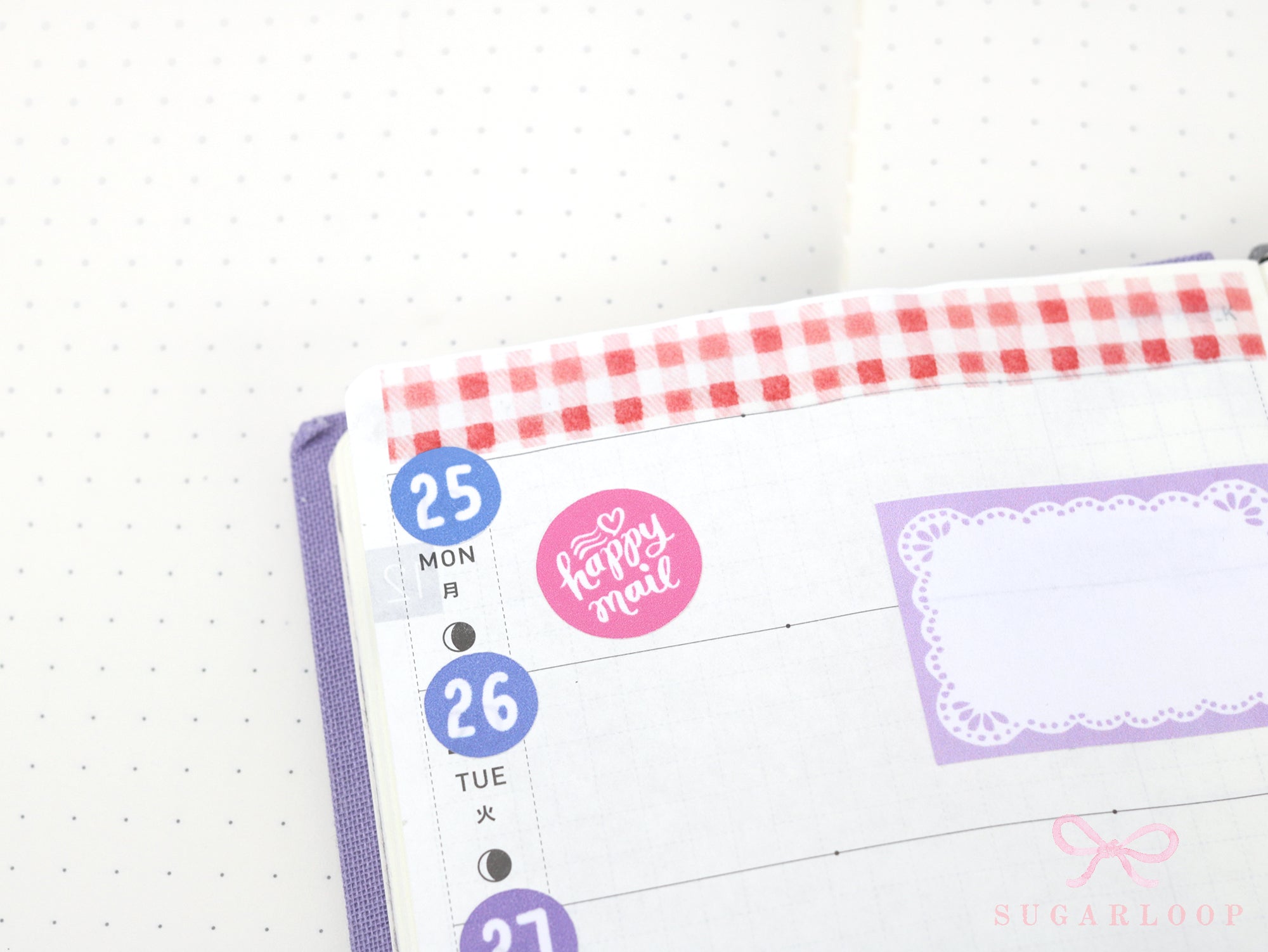 Happy Mail Planner Stickers: Journaling  Snail Mail  Penpal