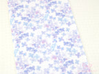 Washi Paper Printed Pattern Sheet for Planners and Journals: Floral  Purple
