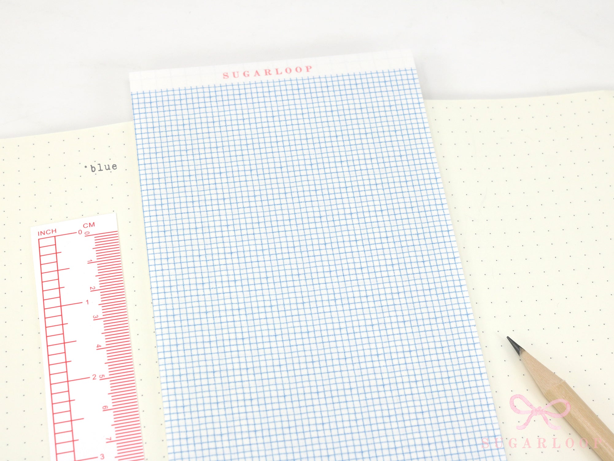 Washi Paper Printed Pattern Sheet for Planners and Journals: Micro Tiny Grid