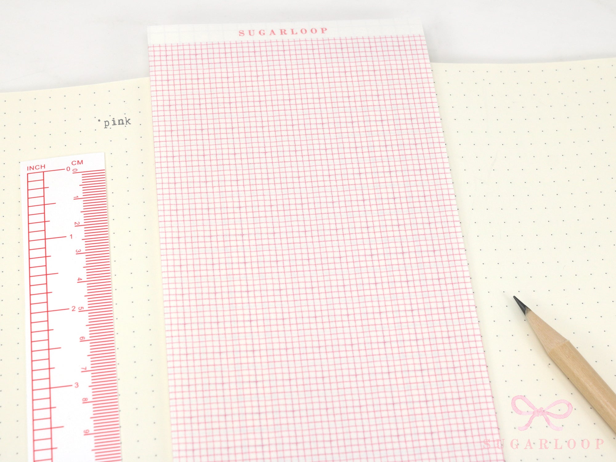 Washi Paper Printed Pattern Sheet for Planners and Journals: Micro Tiny Grid