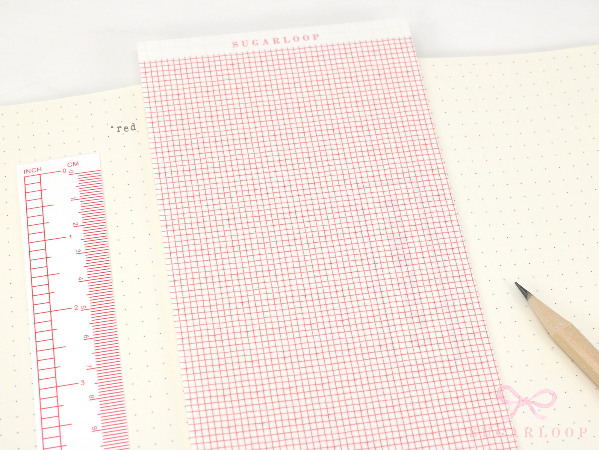 Washi Paper Printed Pattern Sheet for Planners and Journals: Micro Tiny Grid