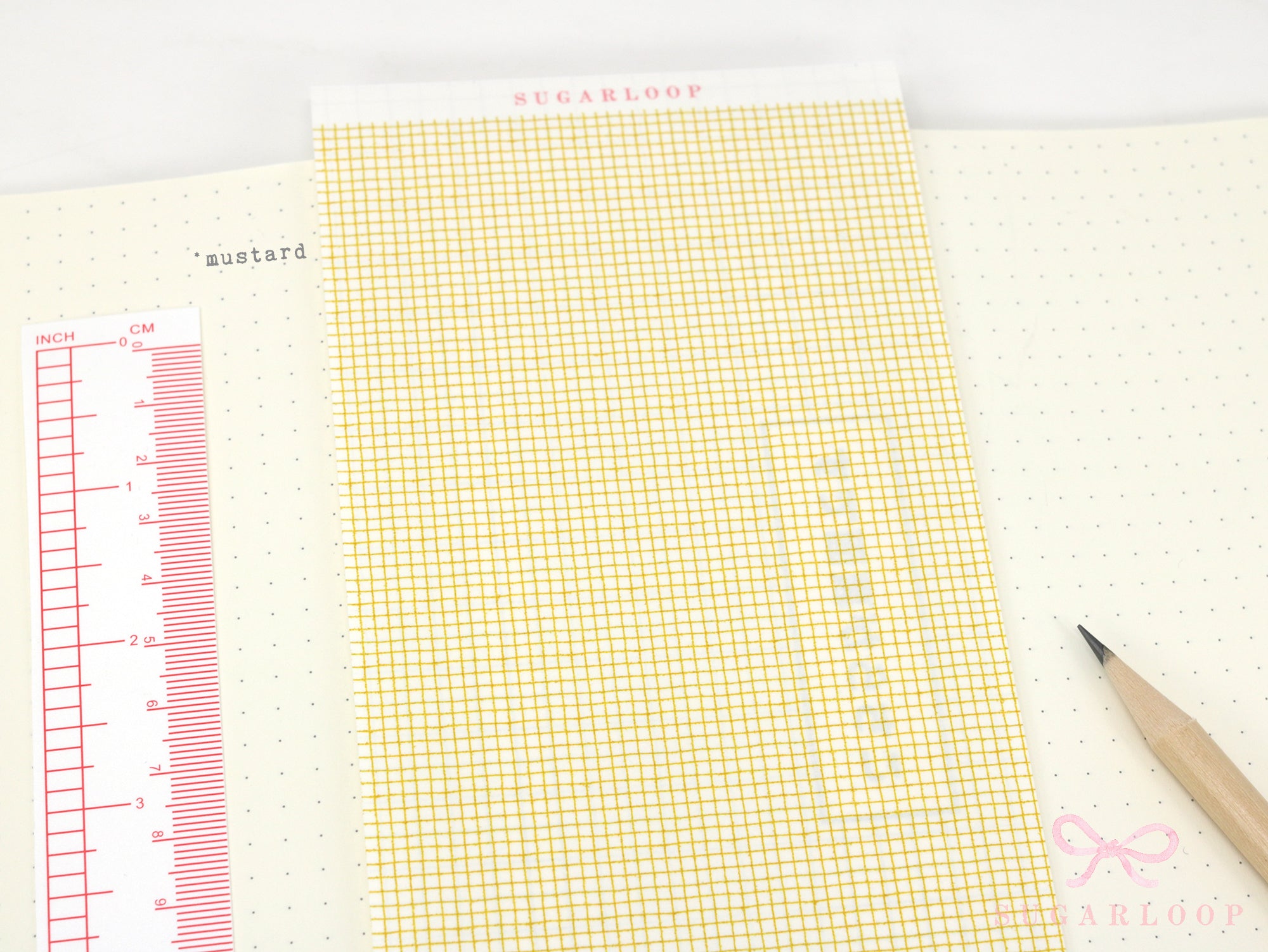 Washi Paper Printed Pattern Sheet for Planners and Journals: Micro Tiny Grid