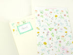 Washi Paper Printed Pattern Sheet for Planners and Journals: Floral  Spring Flowers