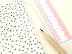 Washi Paper Deco Pattern Sheet for Planners and Journals: Constellations, Stars, Space