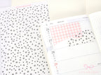 Washi Paper Deco Pattern Sheet for Planners and Journals: Constellations, Stars, Space