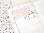 Washi Paper Deco Pattern Sheet for Planners and Journals: Constellations, Stars, Space