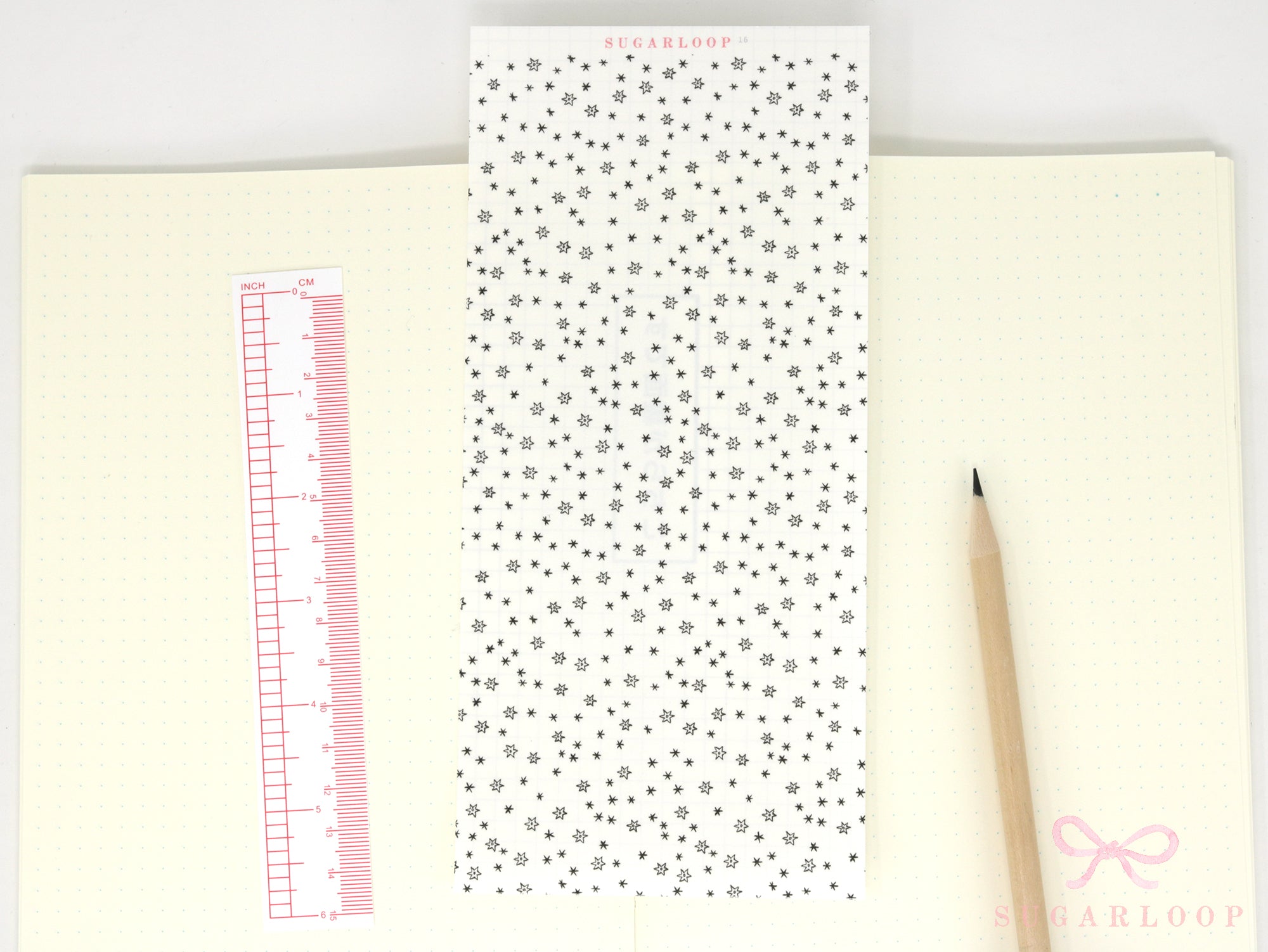 Washi Paper Deco Pattern Sheet for Planners and Journals: Constellations, Stars, Space