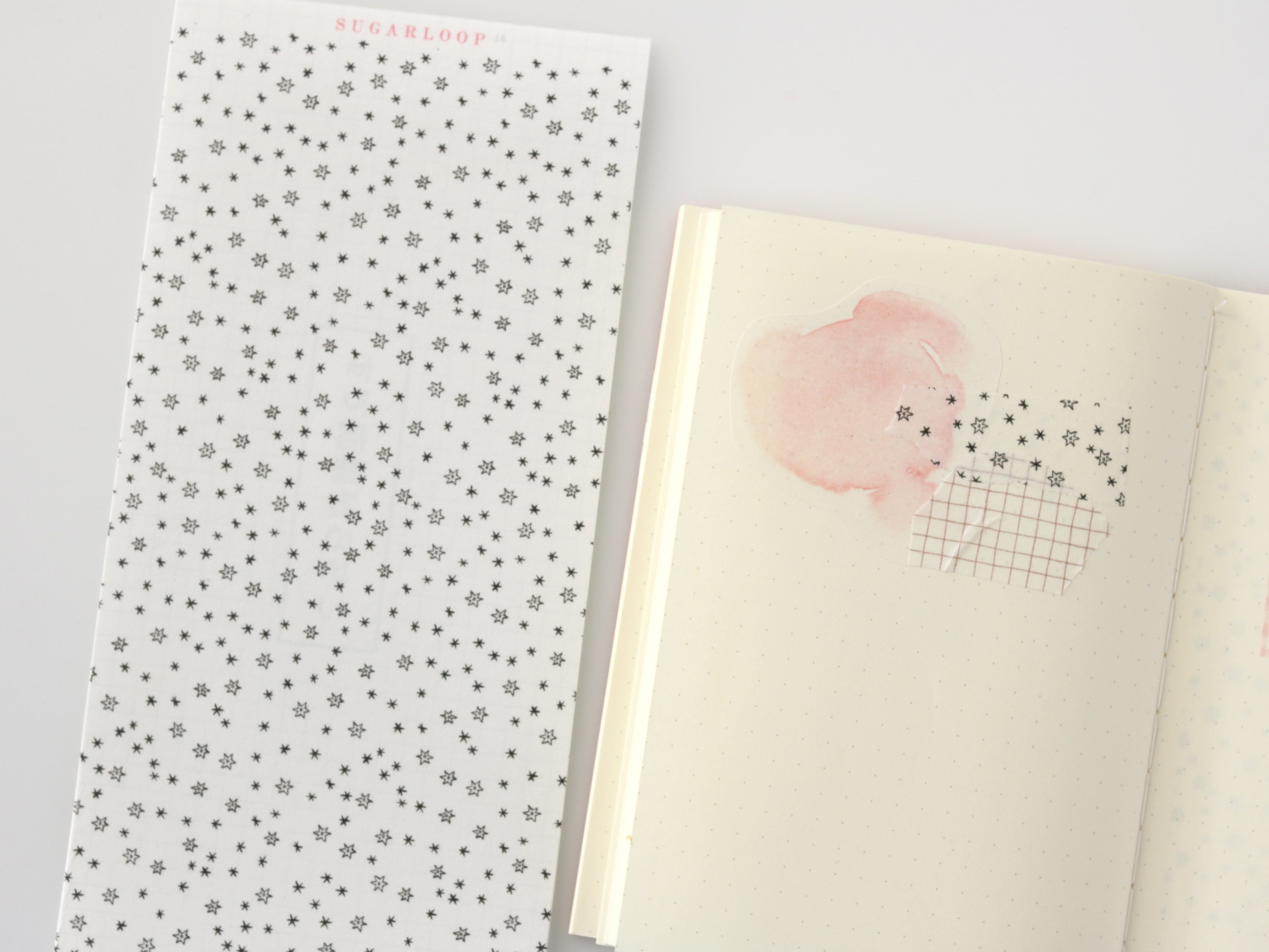 Washi Paper Deco Pattern Sheet for Planners and Journals: Constellations, Stars, Space