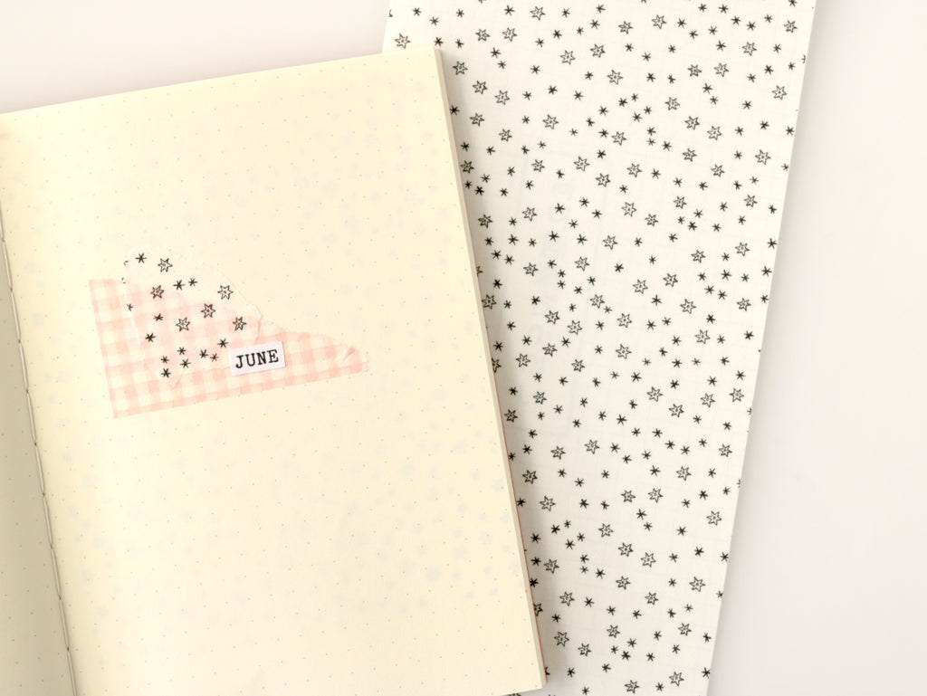 Washi Paper Deco Pattern Sheet for Planners and Journals: Constellations, Stars, Space