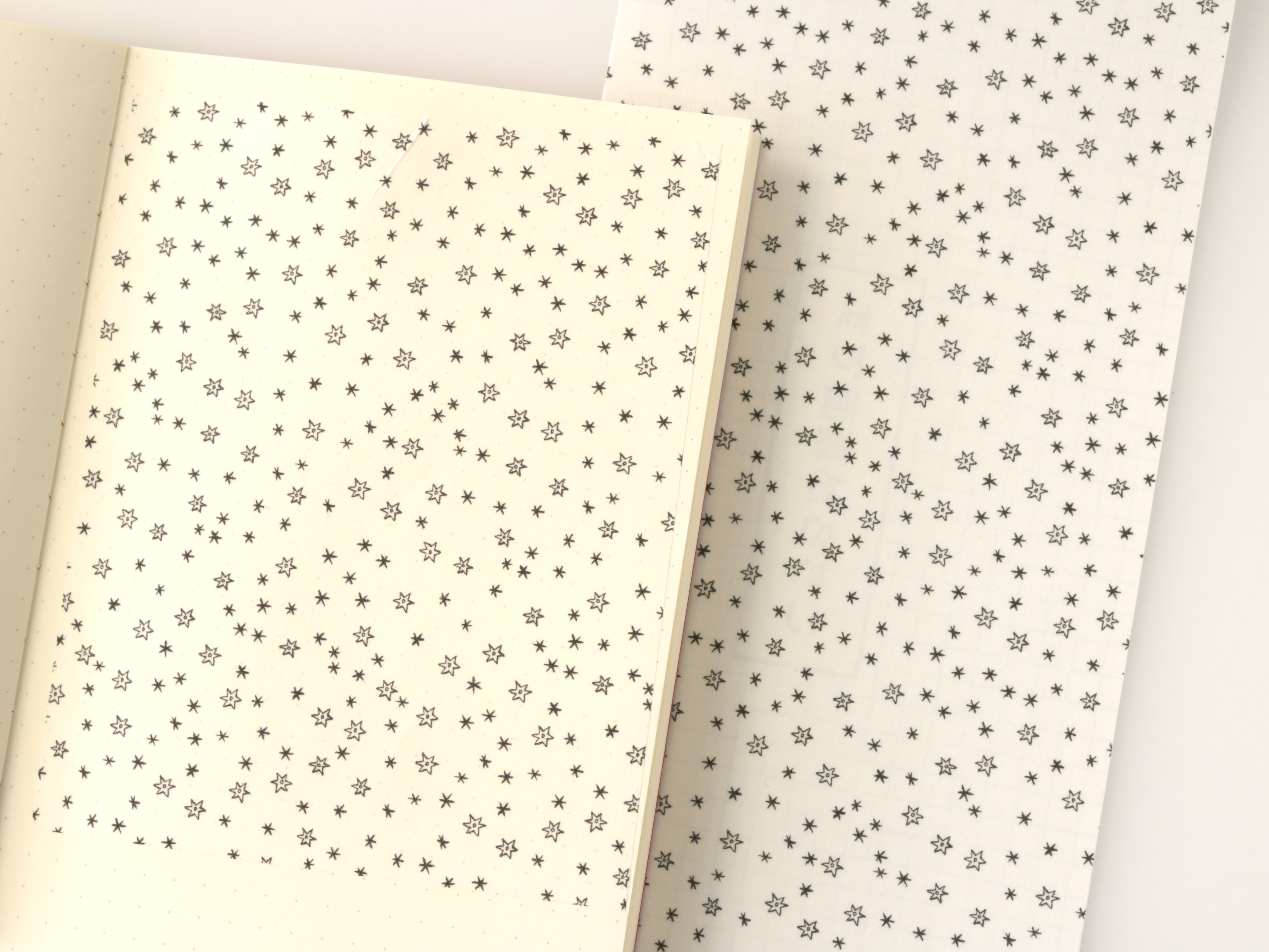 Washi Paper Deco Pattern Sheet for Planners and Journals: Constellations, Stars, Space
