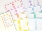 Large Watercolor Checklist Planner and Journal Stickers: Bullet Points, Tasks, Lists