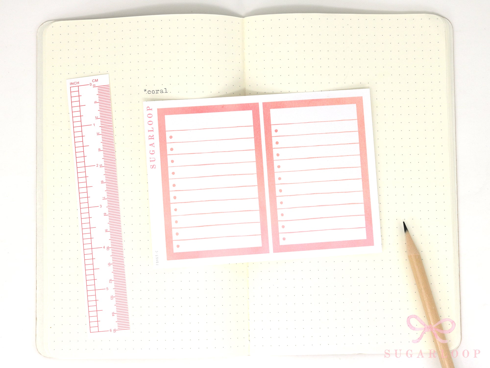 Large Watercolor Checklist Planner and Journal Stickers: Bullet Points, Tasks, Lists