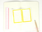Large Watercolor Checklist Planner and Journal Stickers: Bullet Points, Tasks, Lists