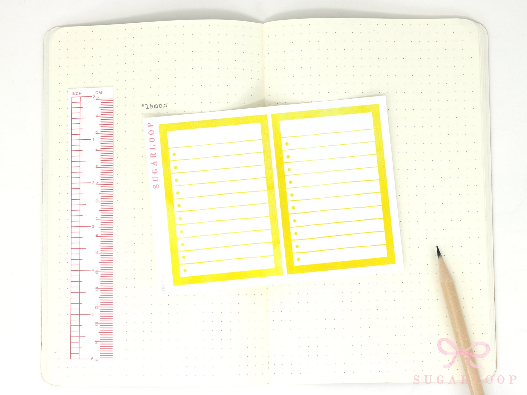 Large Watercolor Checklist Planner and Journal Stickers: Bullet Points, Tasks, Lists