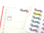 To Email Banner Planner and Journal Stickers: Pastel  Journaling Labels