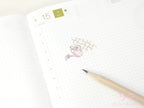 Watering Can Planner and Journal Stickers: Gardening, Pot Plant, Chore Icons