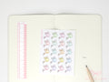 Watering Can Planner and Journal Stickers: Gardening, Pot Plant, Chore Icons