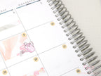 Watering Can Planner and Journal Stickers: Gardening, Pot Plant, Chore Icons