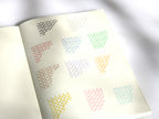 Washi Paper Deco Pattern Sheet for Planners and Journals: Japandi Circles